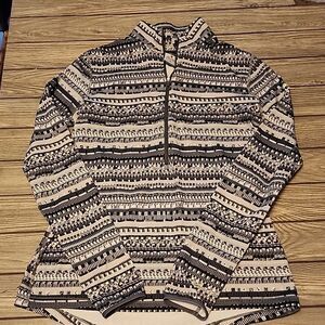 LM Womens Nike Pro Dri-Fit LS Shirt 1/4 Zip Large